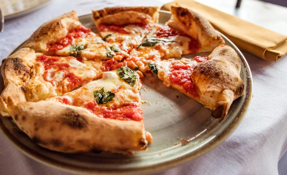 Pizza template video image
